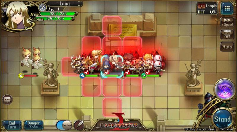 Langrisser Mobile Review A Top Drawer Japanese Srpg Droidgamers Auto Chess Board